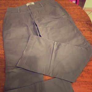 Old navy gray khakis